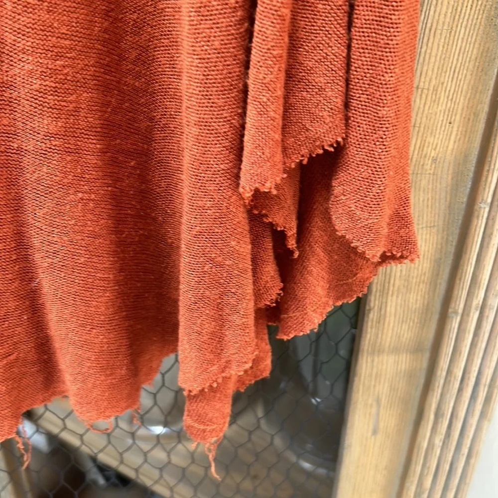 Free People Intimately Weekend Layer Top Tunic in Burnt Orange